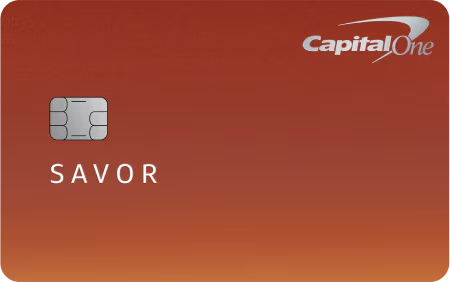 Capital One Savor cash rewards credit card