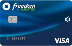 Chase Freedom Unlimited credit card